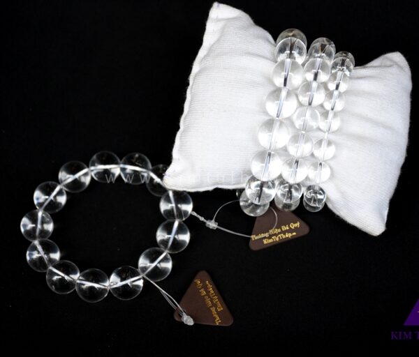 Chuỗi Hạt Đá Thạch Anh Trắng