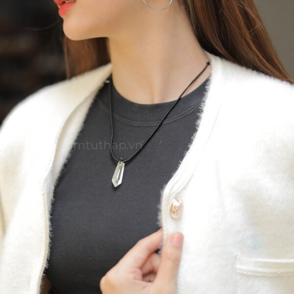 Mặt Dây Chuyền Đá Thạch Anh Phong Thủy