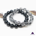 Vòng Đá Thạch Anh Tóc Đen hợp Mệnh Thủy - Mệnh Mộc