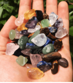 Thạch Anh Vụn Bóng loại xịn có Tím, Vàng trải nền nhà - Ảnh 3