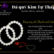 Sử dụng Vòng Thạch Anh Trắng như thế nào trường tồn cùng thời gian?
