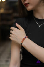 Chuỗi Hạt Đá Thạch Anh Tóc Đỏ - Ảnh 2