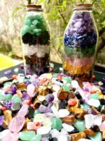 Thạch Anh Vụn Bóng loại xịn có Tím, Vàng trải nền nhà - Ảnh 2