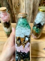 Chai Đá Thạch Anh Ngũ Sắc hàng tuyển chọn từng viên - Ảnh 2