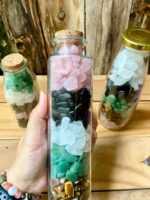 Chai Đá Thạch Anh Ngũ Sắc hàng tuyển chọn từng viên - Ảnh 4