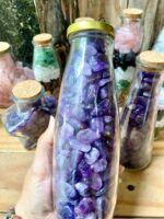 Chai Đá Thạch Anh Tím Vụn hợp mọi Cung Mệnh - Ảnh 2