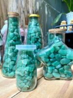 Chai Đá Thạch Anh Xanh Aventurine - hàng tuyển chọn