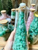 Chai Đá Thạch Anh Xanh Aventurine - hàng tuyển chọn - Ảnh 3