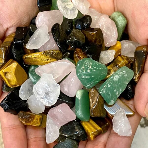 Thạch Anh Vụn Ngũ Sắc đánh bóng rải nền nhà