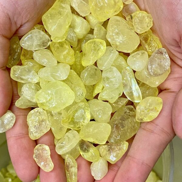 Thạch Anh Vàng Vụn đánh bóng hàng loại B