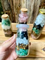 Chai Đá Thạch Anh Ngũ Sắc hàng tuyển chọn từng viên - Ảnh 3