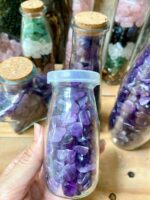 Chai Đá Thạch Anh Tím Vụn hợp mọi Cung Mệnh - Ảnh 3