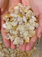 Thạch Anh Vàng thật đánh bóng 100% siêu Vip cho Phong Thủy xây dựng