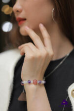 Chuỗi Hạt Đá Thạch Anh Tím - Ảnh 2