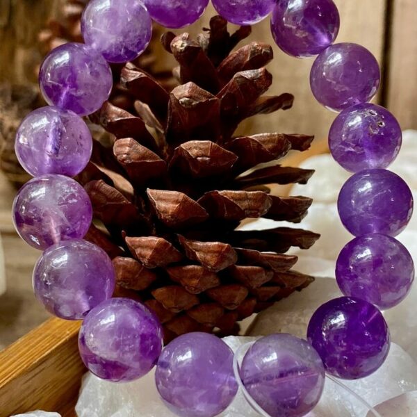 Vòng Đá Thạch Anh Tím 12 ly