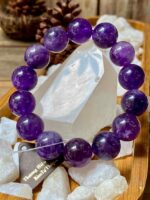 Vòng Đá Thạch Anh Tím 14 li - Ảnh 3