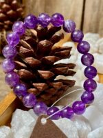 Vòng Đá Thạch Anh Tím 9 li