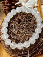 Vòng Đá Thạch Anh Trắng 10 ly