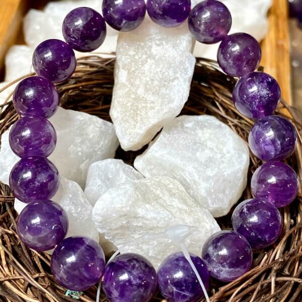 Vòng Đá Thạch Anh Tím 10 ly