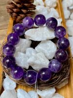 Vòng Đá Thạch Anh Tím 14 li