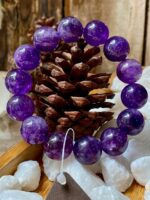 Vòng Đá Thạch Anh Tím 14 li - Ảnh 2