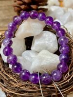 Vòng Đá Thạch Anh Tím 9 li - Ảnh 3