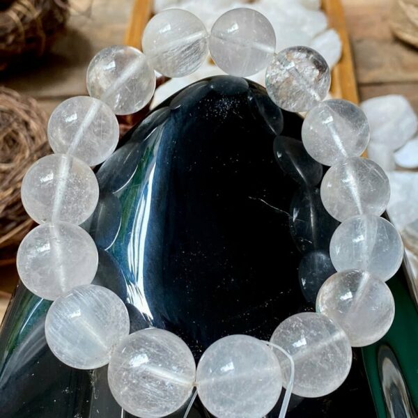 Vòng Đá Thạch Anh Trắng 16 Ly