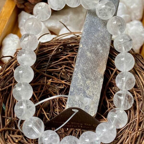 Vòng Đá Thạch Anh Trắng 9 ly